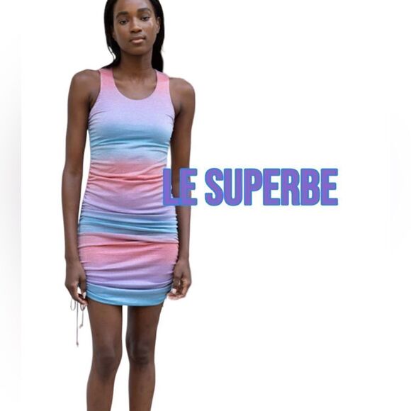 Le Superbe Baccara Metallic Tank dress - Picture 1 of 8